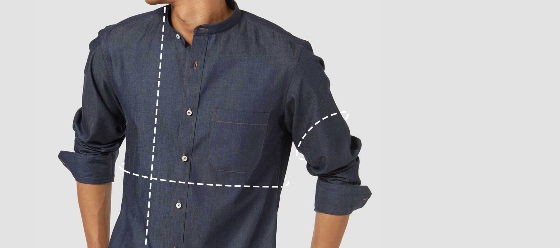 Men's Dress Shirt Fit Guide & Size Chart – Bombay Shirt Company