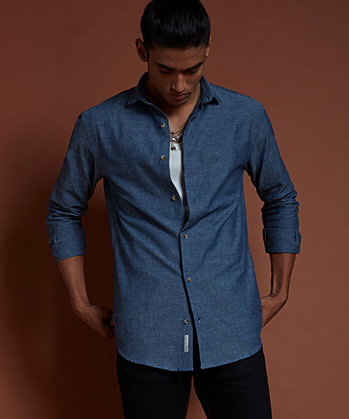 Buy The Best Denim Shirts For Men Men's Denim Shirts Online Bombay Shirt Company