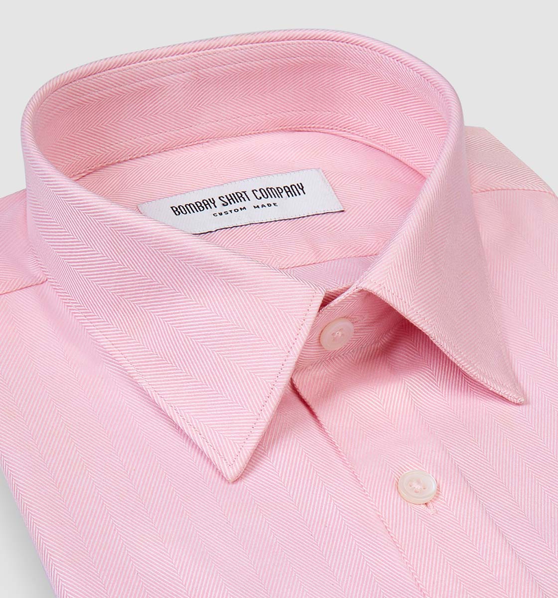 Buy Men's Herringbone Shirts Herringbone Dress Shirts Online Bombay