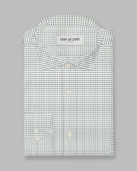 Clarion Gingham Checked Shirt - Green