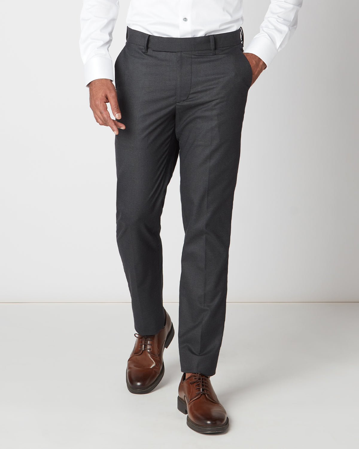 Paramount Dress Pants - Dark Grey – Bombay Shirt Company