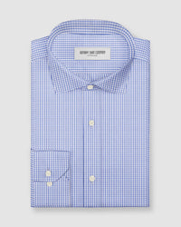 Clarion Gingham Checked Shirt - Blue