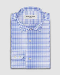 Primus Twill Checked Shirt - Blue