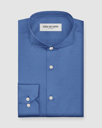 Crux Herringbone Shirt - Blue