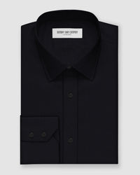 Atlas Satin Shirt - Black
