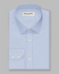 Palladium Micro Dobby Shirt - Blue & White