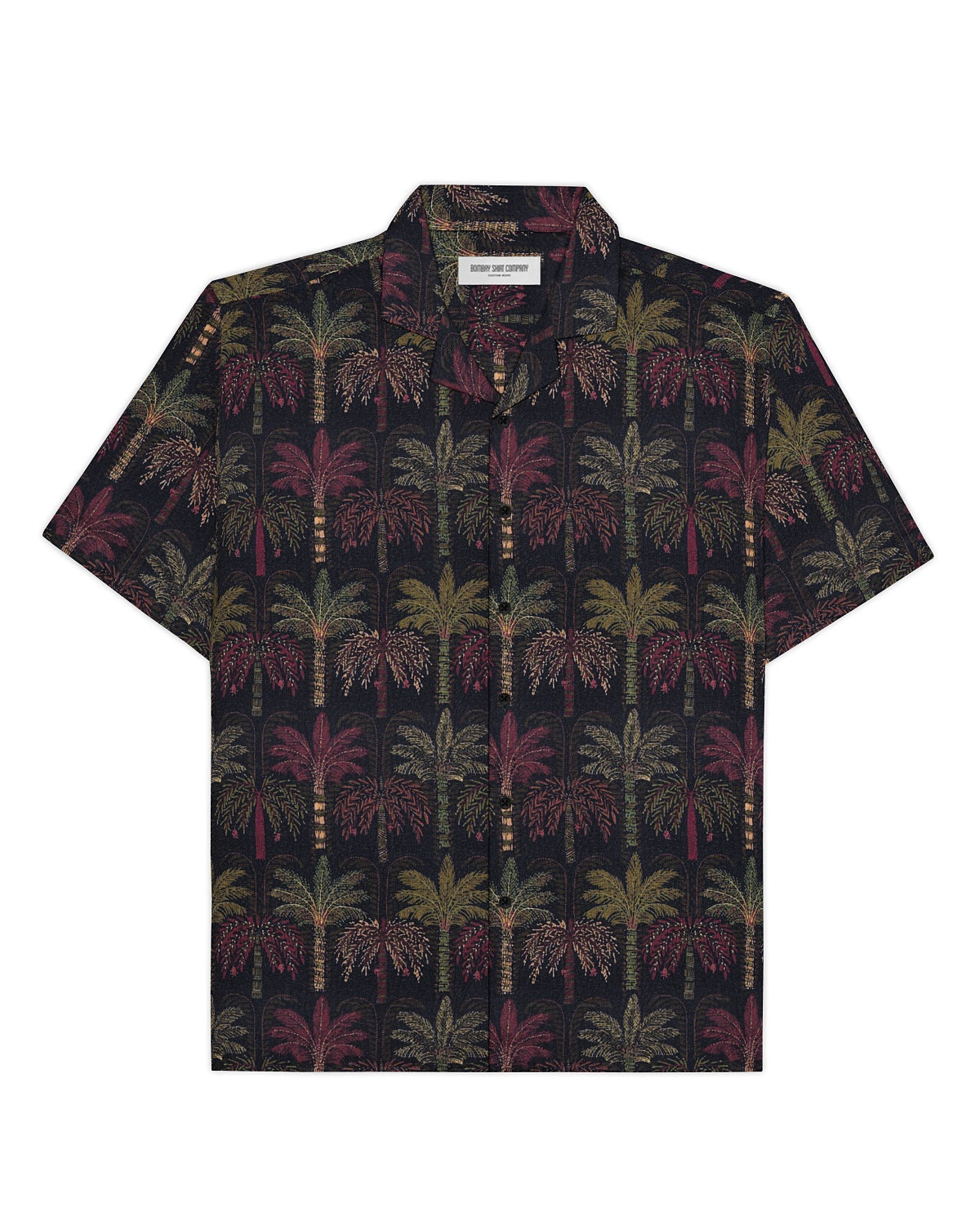 Shadowpalm Cotton Silk Printed Shirt - Multicoloured