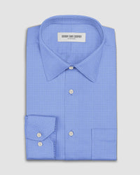 Aries Dobby Checked shirt - Blue