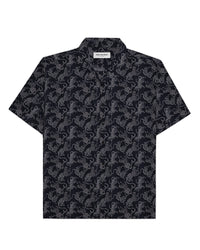 Shadowcat Cotton Silk Printed Shirt - Black & White