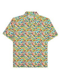Calypso Cotton Silk Printed Shirt - Multicoloured
