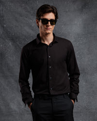 Soktas Dobby Shirt - Black