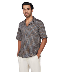 Aztec Printed Shirt - Multicoloured