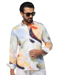 Blur Printed Shirt - Multicoloured