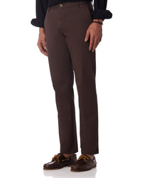 Elevate Everyday Stretch Chinos - Dark Brown