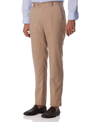 Exquisite Blended Wool Dress Pants - Beige