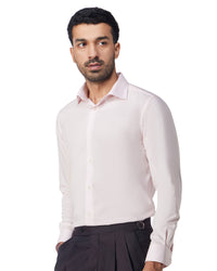 Pink Cotton Poplin Shirt
