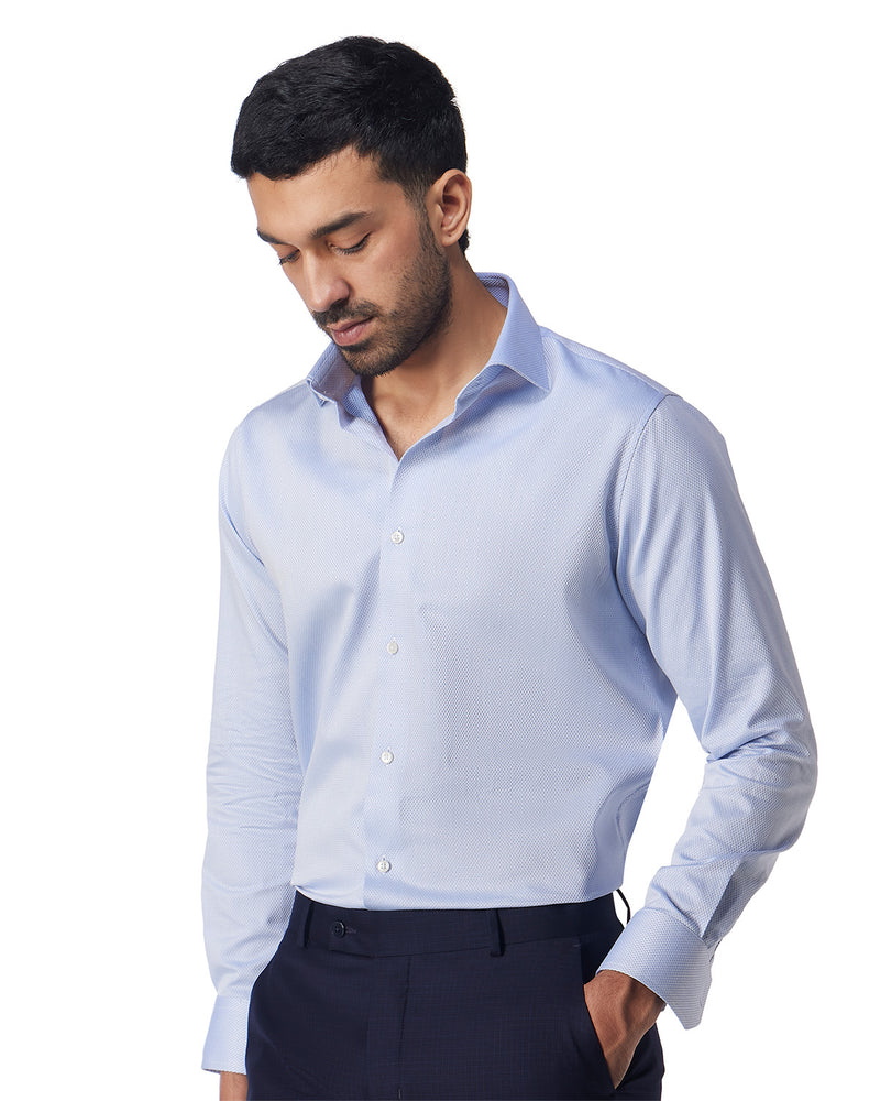 Blue Diamond Dobby Shirt