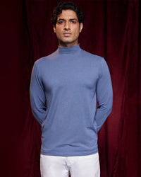 Turtleneck Toast T-Shirt - Grey