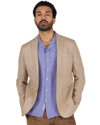 The Westwood Linen Blazer - Khaki
