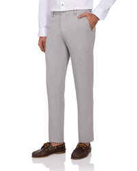 Versa Knit Stretch Dress Pants - Light Grey