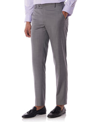 Exquisite Blended Wool Dress Pants - Grey