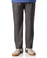 Savoir Striped Lounge Pants - Grey