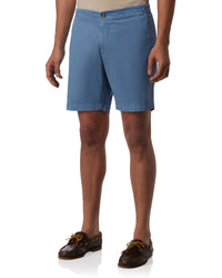 Urban Stretch Washed Shorts - Light Blue