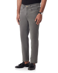 Downtown Dobby Stretch Jeans - Stone Grey