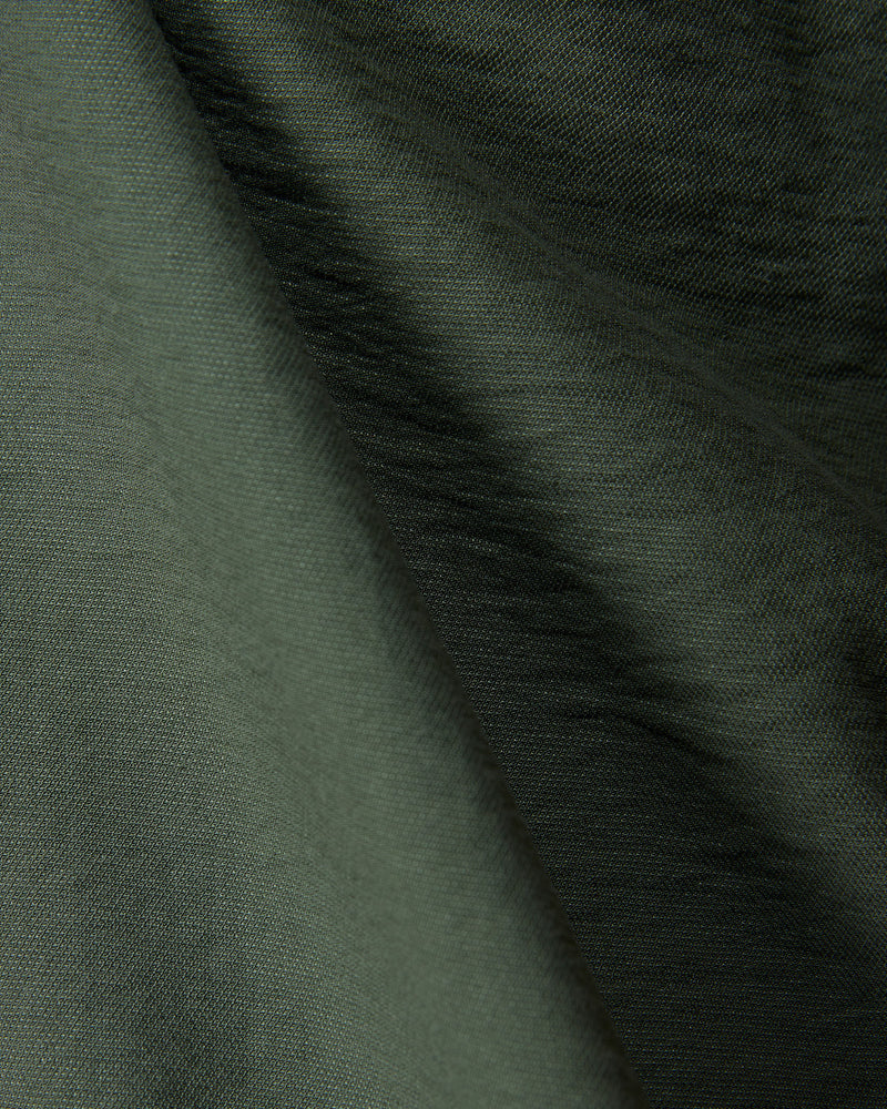 Green Half-Sleeve Dobby Shirt