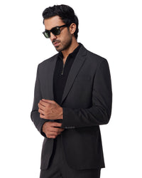 The Flux 4-Way Stretch Blazer - Grey