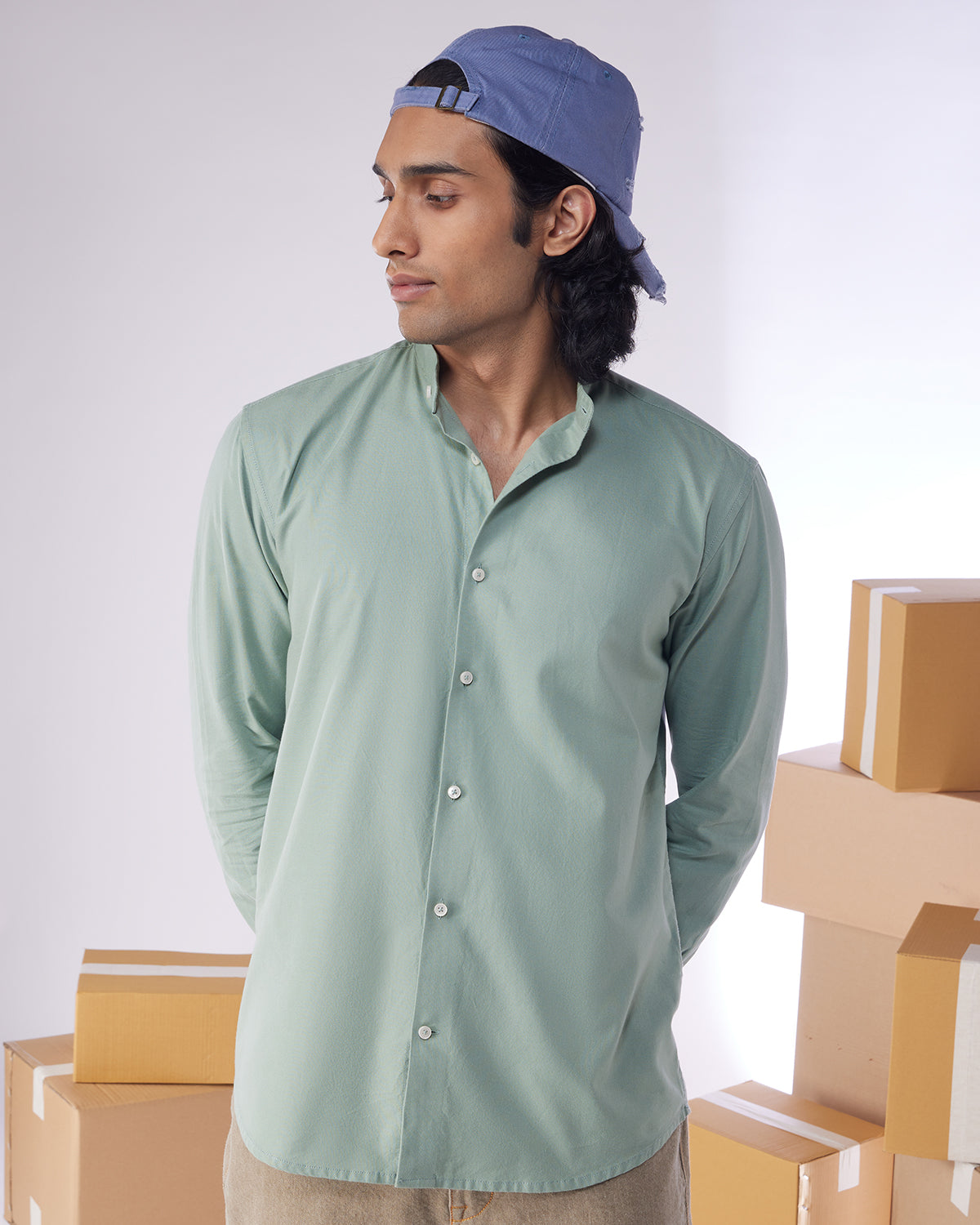 Sage Green Oxford Shirt – Bombay Shirt Company