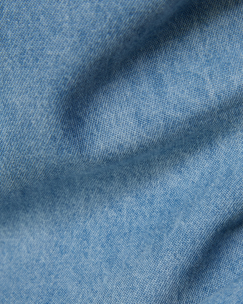Blue Popover Denim Shirt
