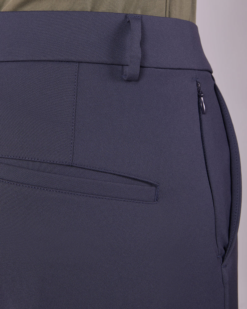 Tailored Smart Pants - Dark Grey