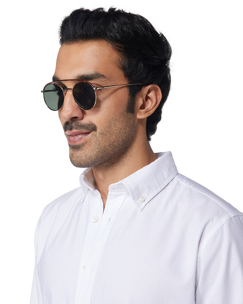 White Washed Oxford Shirt
