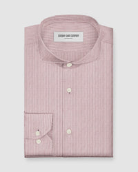 Lyra Twill Striped Shirt - Pink