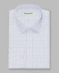 Centaur Oxford Checked Shirt - Blue & Black
