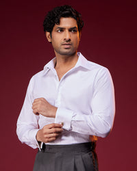 Cascade Dobby Shirt - White