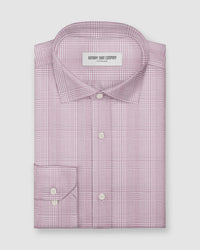 Bellwether Dobby Checked Shirt - Pink