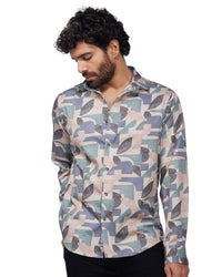 Abstract Printed Shirt - Multicoloured