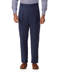 Montero Stretch Neapolitan Dress Pant - Blue