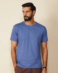 Cityof Melange T-shirt - Mid Blue