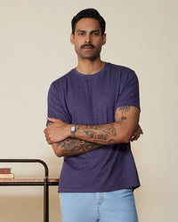 Cityof Melange T-shirt - Purple