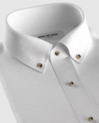 Cotton Linen Shirt - White