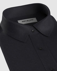 Brushed Twill Shirt - Black