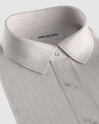 Brushed Twill Shirt - Beige