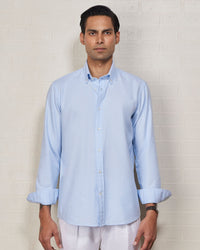 Blue Washed Oxford Shirt