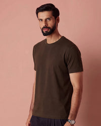 Luxe Drift T-Shirt - Brown