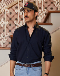 Deep Indigo Denim Shirt