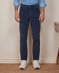 Novera Washed Corduroy Lounge Pants - Indigo