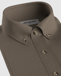 100% Linen Shirt - Olive